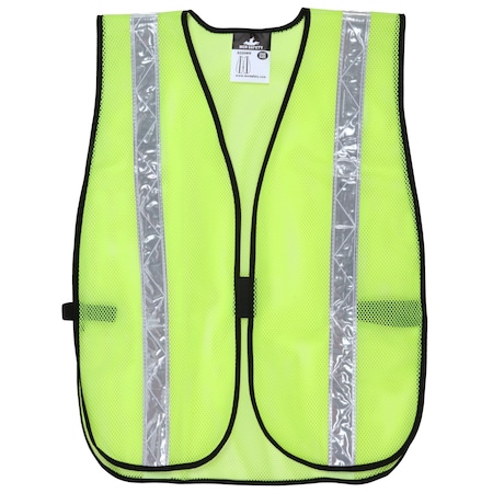 Mcr Safety One Size Class 2 6 Pockets, 1 Mic Tab S220WR